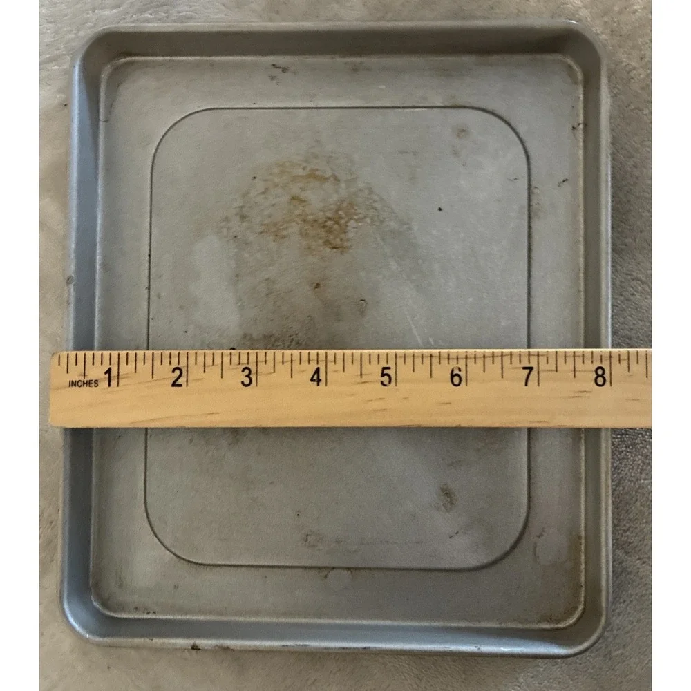 Vintage Aluminum Toaster Oven Pan Drip Tray Replacement‎ Fits 9x8